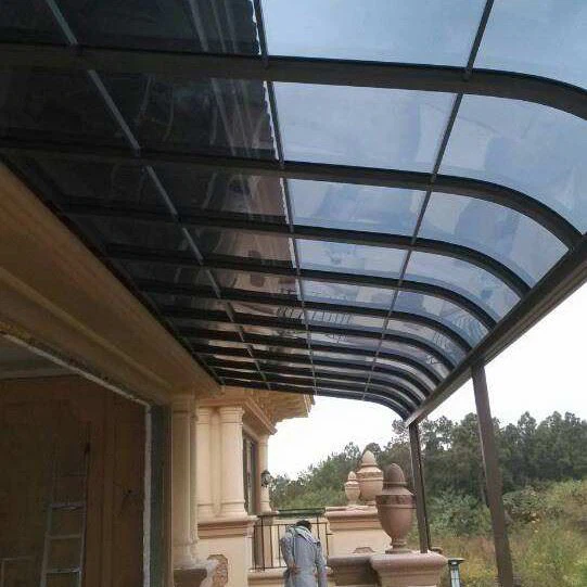 Polycarbonate R-type Patio Canopy