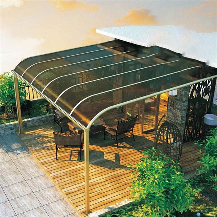 Patio Canopy tat-tip R tal-Polikarbonat