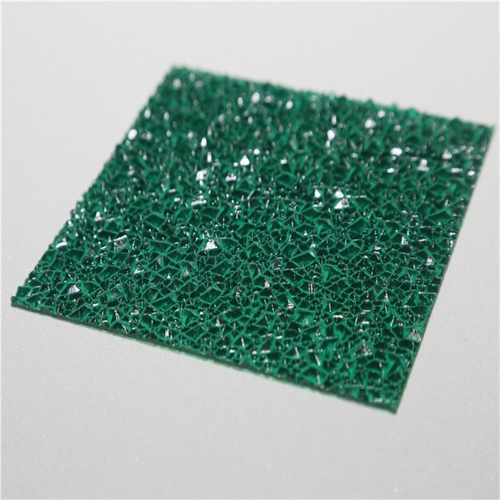 Diamond Embossed Polycarbonate For Gate And Window Decoration
