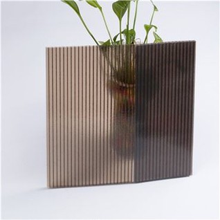 Folja tal-Polikarbonat tal-Ħajt Twin Iswed 8mm