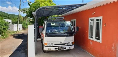 Waterproof Ċina Għoli Snow Tagħbija Carport Aluminju Carport Awning